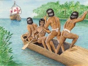 taino canoa